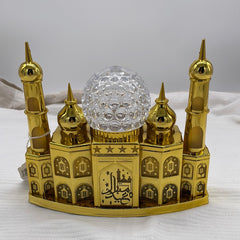 Ramadan Gold Masjid W Globe LED