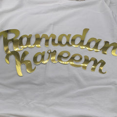 Gold Ramadan Kareem Hang W String