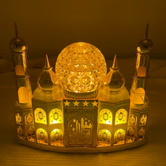 Ramadan Gold Masjid W Globe LED