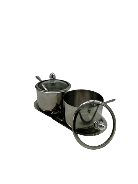 5 pc stainless steel sugar set