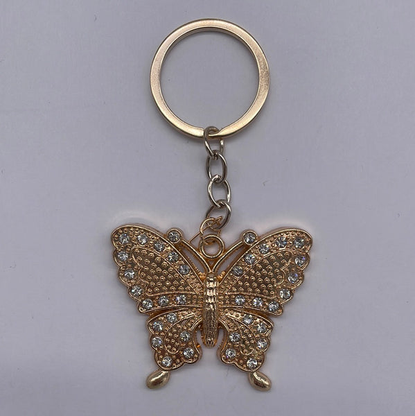 Gold Butterfly KeyChain