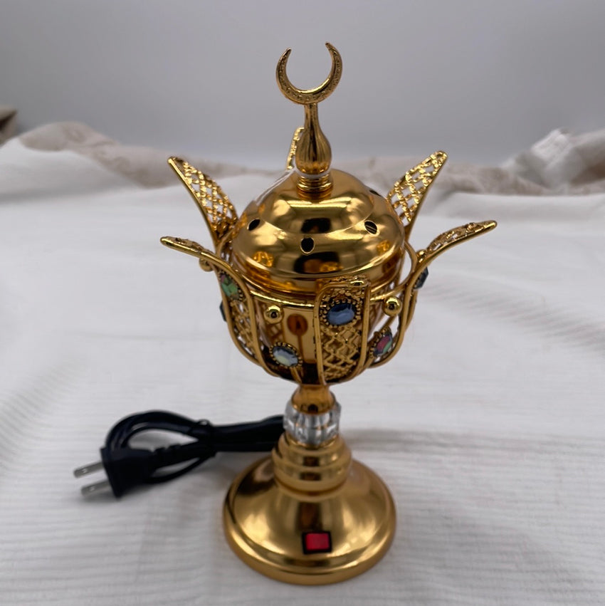 Gold Electric Insence Burner