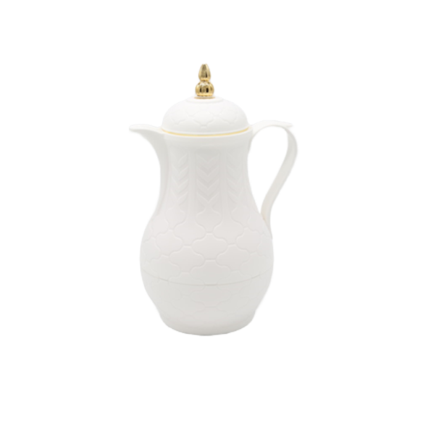 White Thermal Coffee Carafe